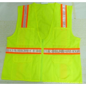 Custom High Visibility Road Protective Reflective Safety Vest